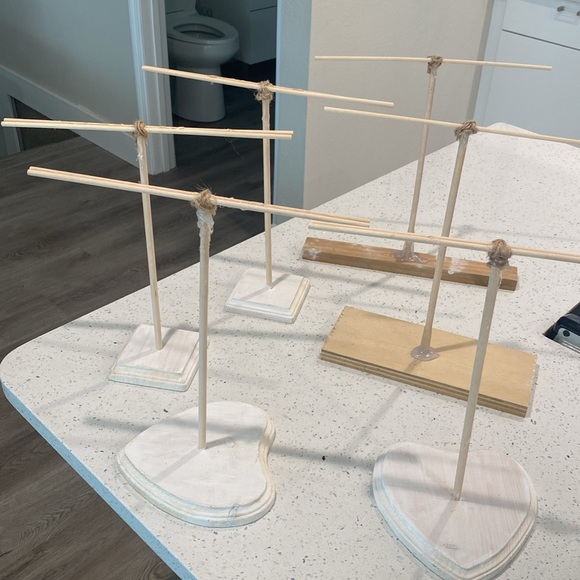 Stands Baby Shower Centerpieces Onesie hanger - Picture 2 of 5